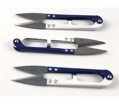 KÉO BẤM CHỈ LỚN (CÁN 2 MÀU) QX-806